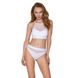 Спортивний топ з прозорою вставкою Passion PS006 TOP white, size M