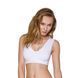 Спортивный топ из эластичного хлопка Passion PS005 TOP white, size XL