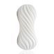 Мастурбатор Tenga FLEX Silky White зі змінною інтенсивністю, можна скручувати, Білий