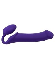 Безремневой страпон Strap-On-Me Violet XL, полностью регулируемый, диаметр 4,5см, Фиолетовый