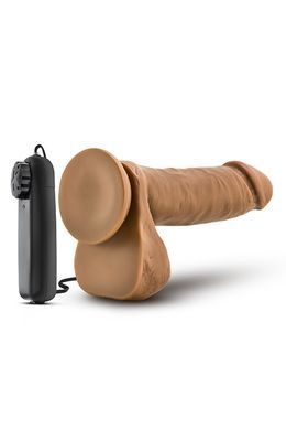 Вібромасажер LOVERBOY SOCCER CHAMP 8INCH DILDO MOCHA