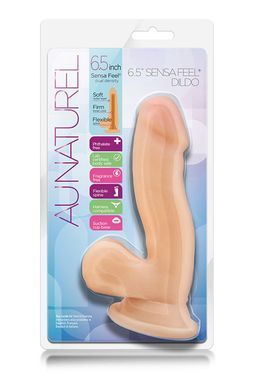 Фаллоимитатор AU NATUREL 6.5INCH SENSA FEEL DILDO