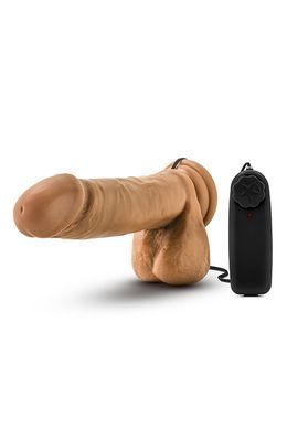 Вібромасажер LOVERBOY SOCCER CHAMP 8INCH DILDO MOCHA