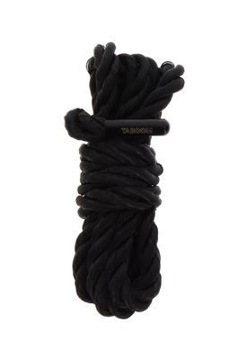 Мотузка Bondage Rope 1.5 meter 7 mm Чорна TABOOM