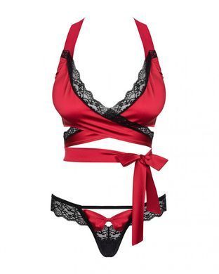 Комплект мереживний Obsessive Sensuelia S/M