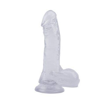 Фаллоимитатор Chisa&nbsp;HI-RUBBER&nbsp;7.5,&nbsp;Clear