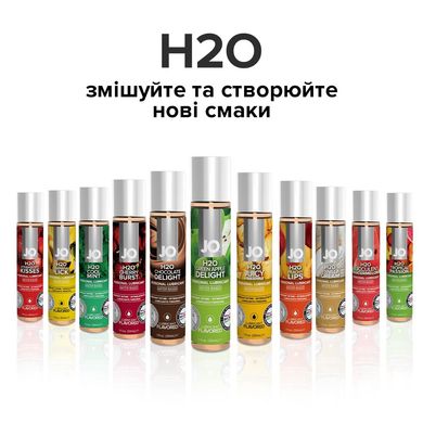 Змазка на водній основі System JO H2O — Green Apple (120 мл) без цукру, рослинний гліцерин