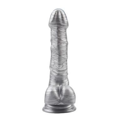 Фаллоиммитатор Chisa&nbsp;Justin&nbsp;Sider&nbsp;Silver&nbsp;Dark&nbsp;Muscle