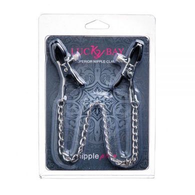 Затискачі на соски nipple play Thin Chain Metall
