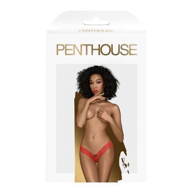 Трусики Penthouse Dangerous darling red (S/M)