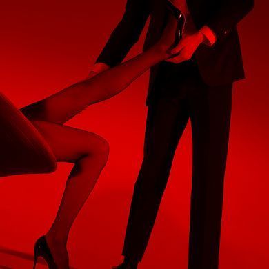 Сексуальные колготы Tearable Tights 5D UPKO черные, One Size