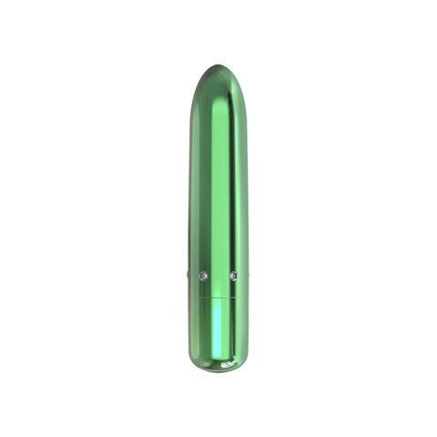 Вибропуля PowerBullet - Pretty Point Rechargeable Bullet Teal, Зелёный