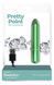 Вибропуля PowerBullet - Pretty Point Rechargeable Bullet Teal, Зелёный
