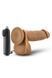 Вібромасажер LOVERBOY SOCCER CHAMP 8INCH DILDO MOCHA