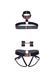 Leg Avenue Satin elastic harness O/S