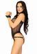 Leg Avenue Satin elastic harness O/S