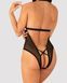 Боді Obsessive Mauress Black S / M