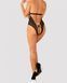 Боді Obsessive Mauress Black S / M