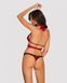 Комплект мереживний Obsessive Sensuelia S/M
