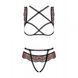 Комплект Obsessive Megies 2 pcs set black S/M