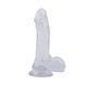 Фалоімітатор Chisa HI-RUBBER 7.5, Clear