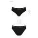 Трусики-сліпи з бавовни та еластаном Passion PS004 PANTIES black, size XL