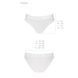 Трусики з прозорою вставкою Passion PS006 PANTIES white, size XL
