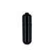 Металлическая анальная пробка Lux Active с розой - Rose Anal Plug - Black, вибропуля в подарок