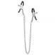Затискачі на соски nipple play Thin Chain Metall