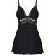 Бебидолл Obsessive 810-BAB-1 babydoll & thong black XXL