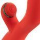 Вибратор-кролик с флогером LOCKINK SEVANDA Whip Vibrating Massage Wand - Red & Green