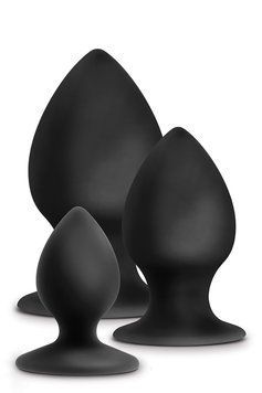 Набор&nbsp;анальных&nbsp;пробок&nbsp;Blush Anal&nbsp;Adventures&nbsp;Platinum&nbsp;Silicone&nbsp;Anal&nbsp;Stout&nbsp;Plug