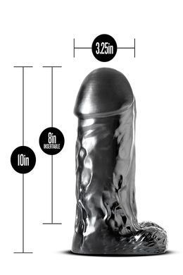 Фалоімітатор гігант JET DESTROYER CARBON METALLIC BLACK