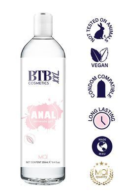 Лубрикант на водной основе BTB ANAL XL 250ML
