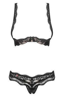Комплект&nbsp;Obsessive&nbsp;Luvae&nbsp;cupless&nbsp;set&nbsp;L/XL