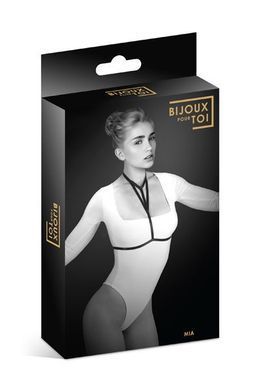 Портупея на грудь Bijoux Pour Toi - MIA, эластичный полиэстер, Черный