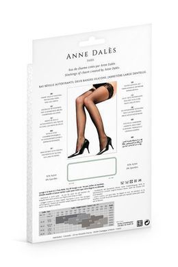 Панчохи Anne De Ales CAMILLA T3 Black, Черный