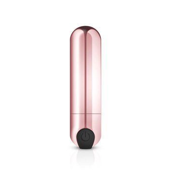 Вибропуля Rosy Gold - Nouveau Bullet Vibrator, перезаряжаемая