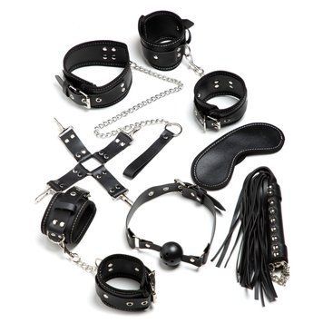 Набор для БДСМ игр Bondage Restraints Set, Black