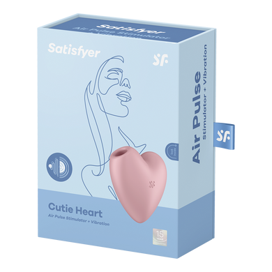 стимулятор Satisfyer Cutie Heart light red