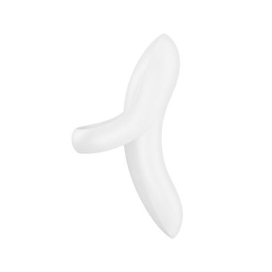 Вібратор на палець Satisfyer Bold Lover White, гнучкий