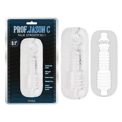 CH38260 Мастурбатор&nbsp;Chisa Prof.Jason&nbsp;C&nbsp;Palm&nbsp;Stroker&nbsp;No.2&nbsp;Clear