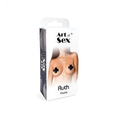 Сексуальні наклейки на груди Art of Sex &ndash; Ruth. Чорний