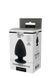 Термоактивна анальна пробка PREMIUM SILICONE PLUG S BLACK