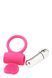Ерекційне кільце з вібрацією Dream Toys FLIRTS COCKRING PINK