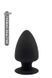 Термоактивна анальна пробка PREMIUM SILICONE PLUG S BLACK