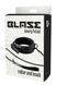 Нашийник з повідцем BLAZE LUXURY COLLAR AND LEASH CROCO BLACK, Черный