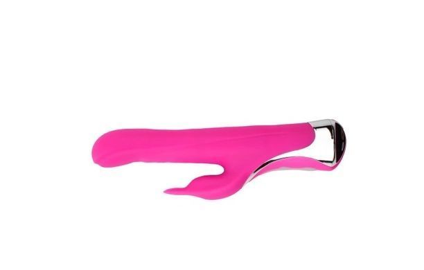 Вибратор кролик с вращением Chisa Missile Rabit-Pink