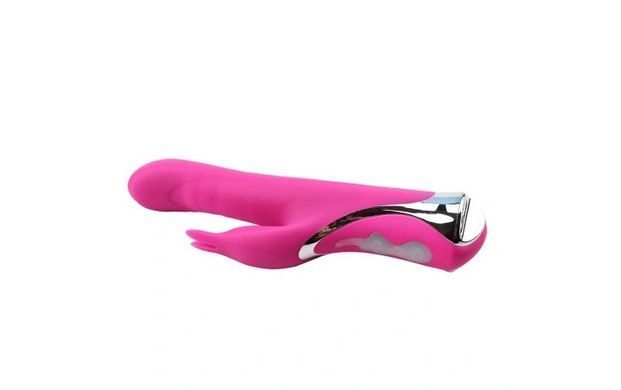 Вибратор кролик с вращением Chisa Missile Rabit-Pink
