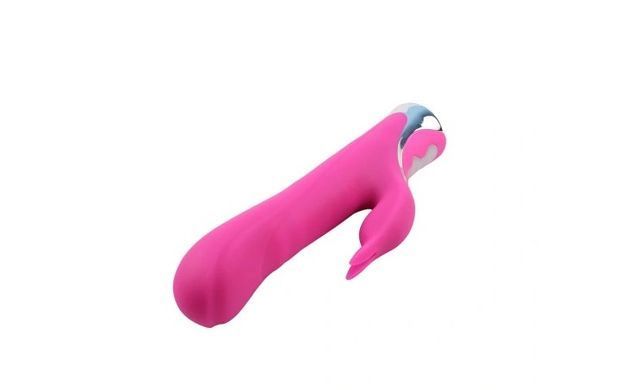 Вибратор кролик с вращением Chisa Missile Rabit-Pink